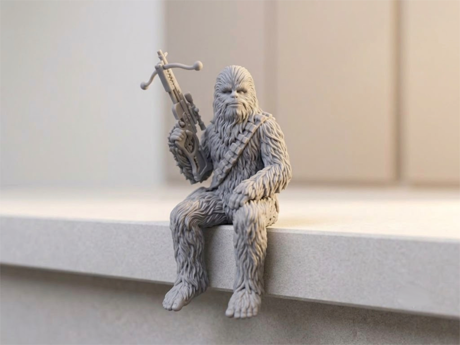 Sitting Chewbacca