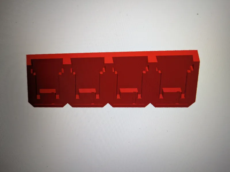 Milwaukee Akkuhalter für Qbrick