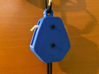 Cord Rope Ratchet with Ballpoint-Pen-Spring