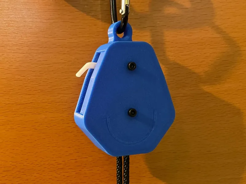 Cord Rope Ratchet with Ballpoint-Pen-Spring