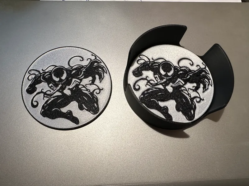 Coaster sous verre Venom