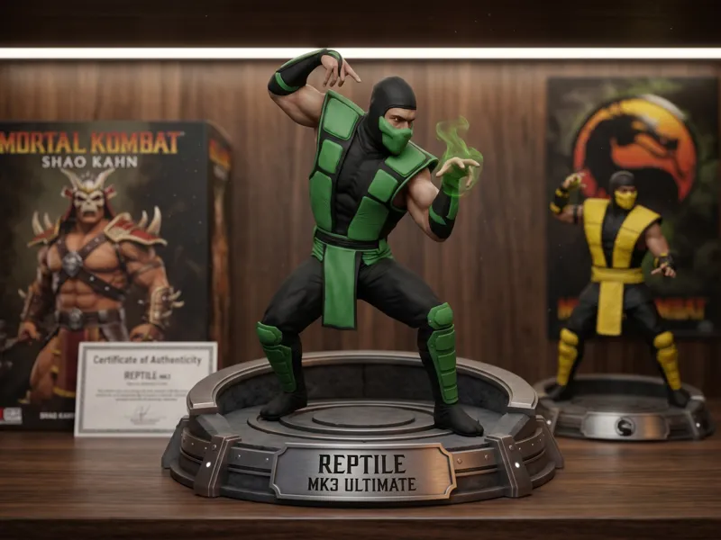 Reptile MK3 Ultimate - Escultura 3D