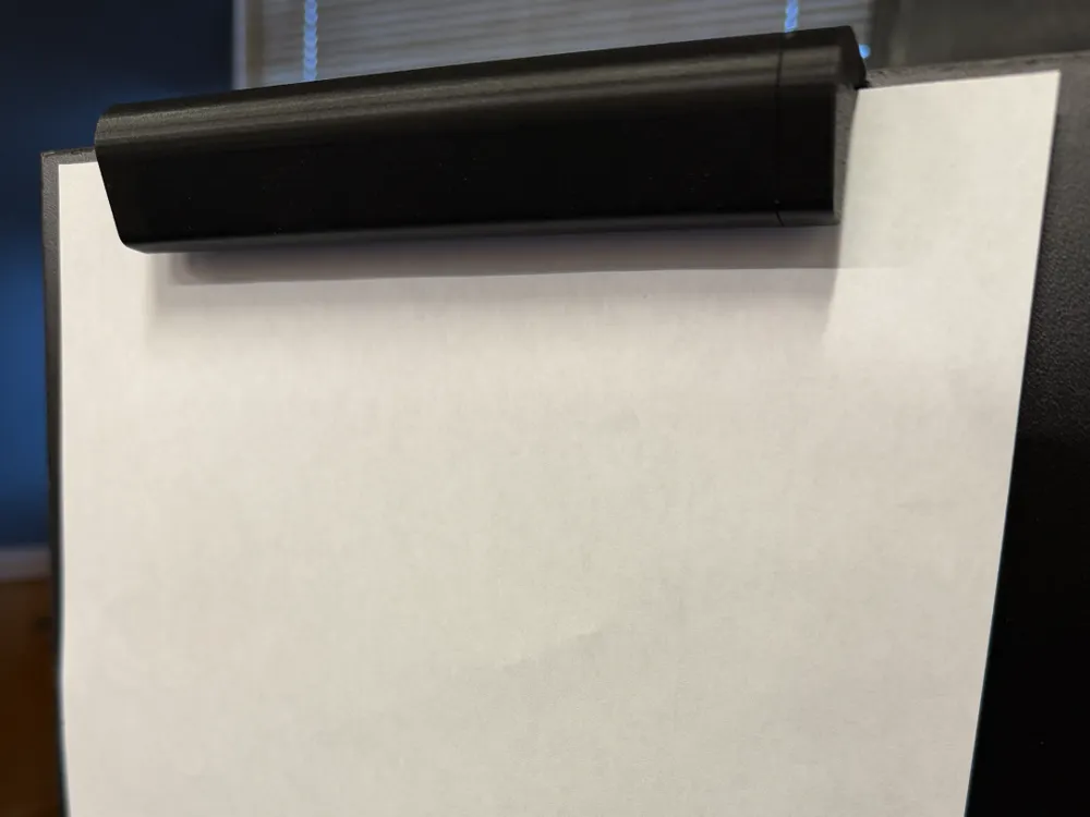 Gravity bar paper holder - Free 3D Print Model - MakerWorld