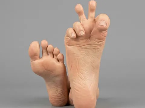 Modelo para impresión 3D: Feet Peace Toes — referencia de MakerWorld