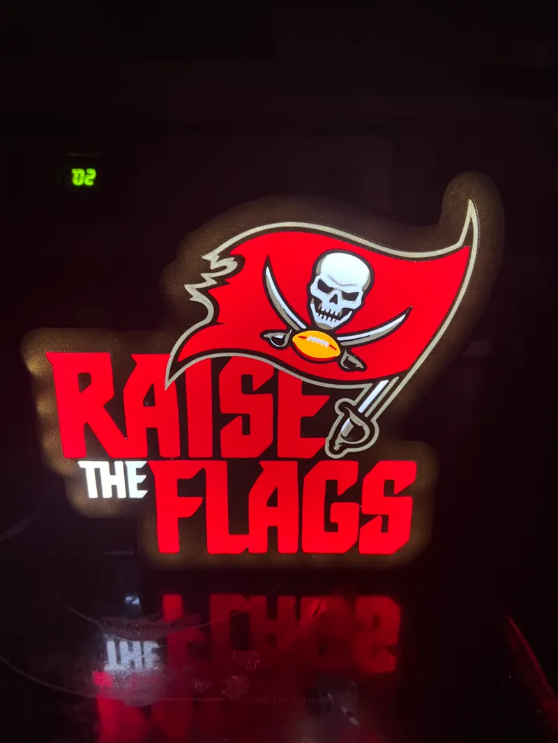 Buccaneers Light Box