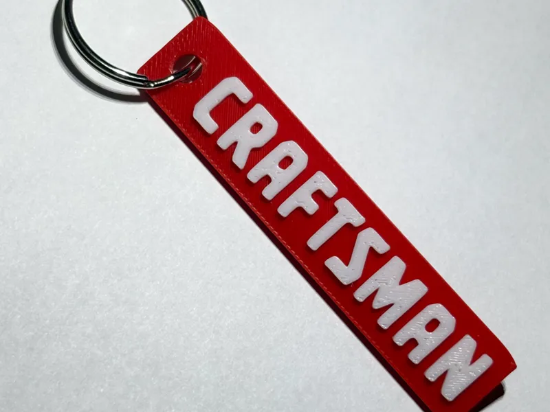 Craftsman Keychain