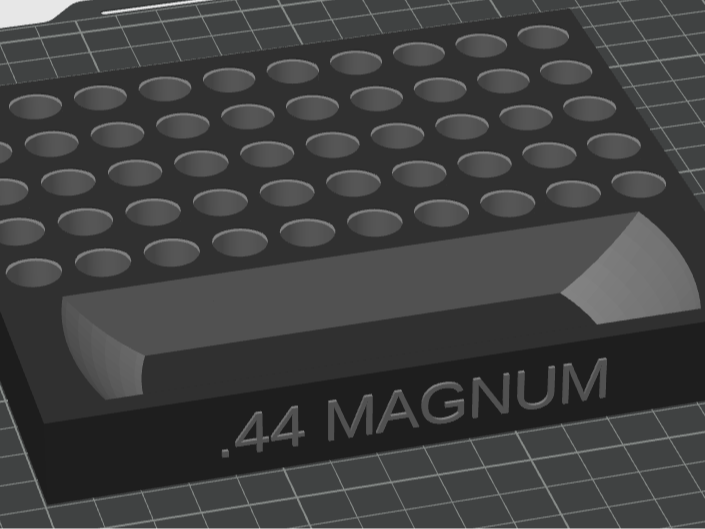 44 Magnum Reloading Tray