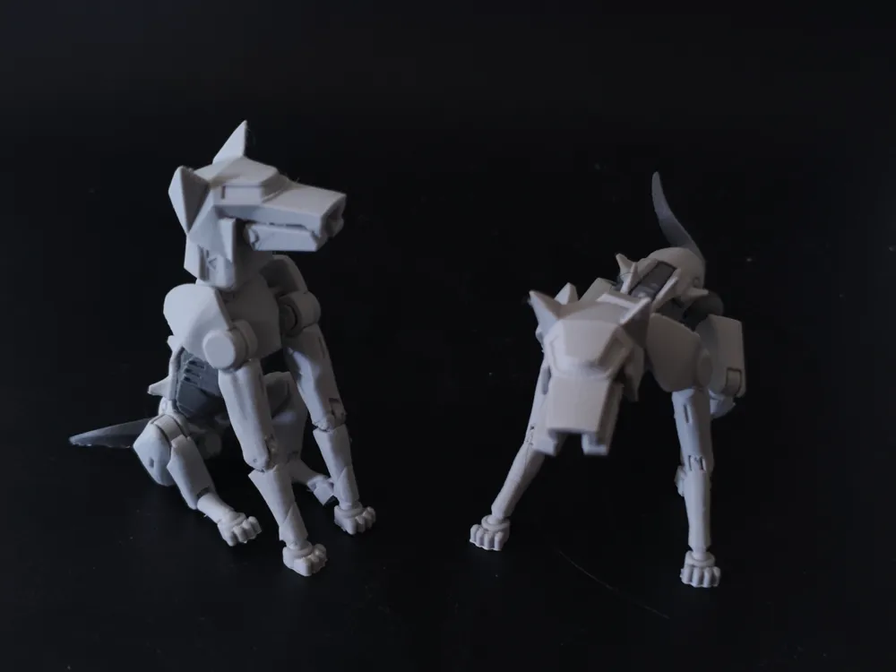 Modelo para impresión 3D: 机器〔伏突〕. Referencia del modelo original.