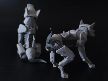 Modelo para impresión 3D: 机器〔伏突〕 — vista de referencia 4