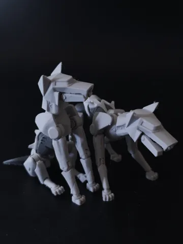 Modelo para impresión 3D: 机器〔伏突〕 — vista de referencia 2