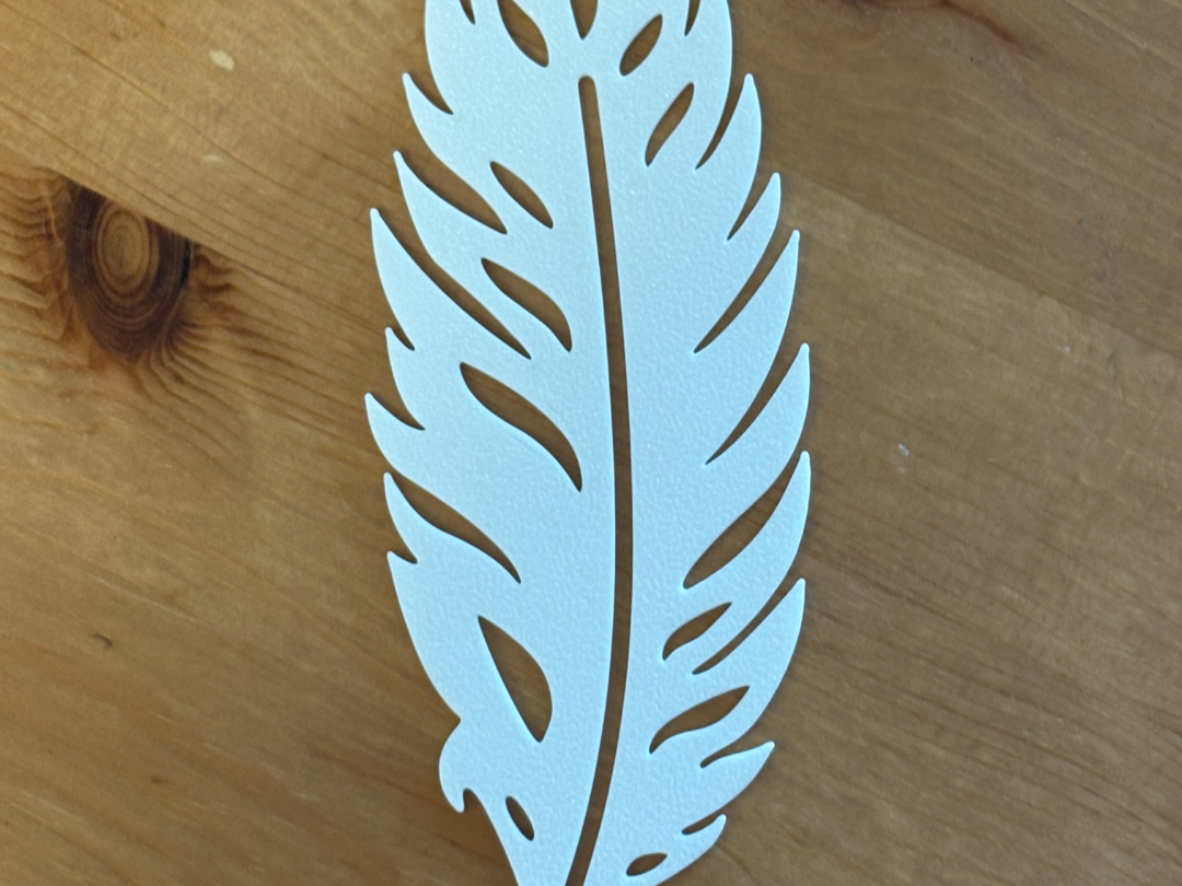 Feather Bookmark