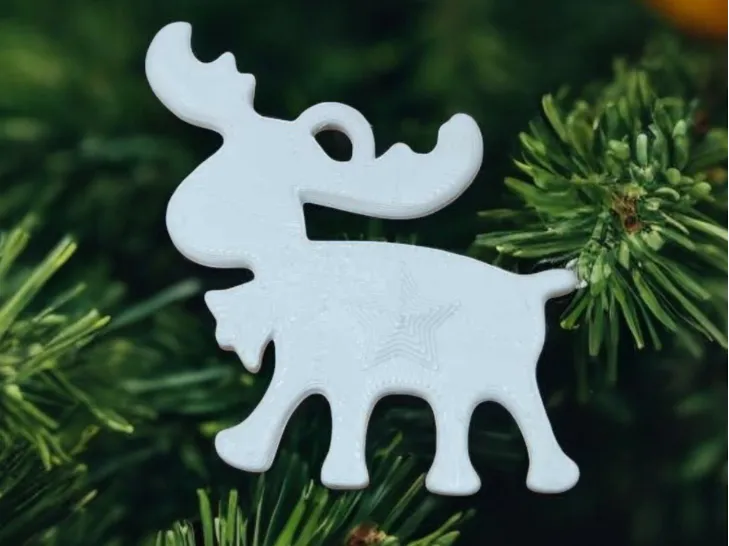 Reindeer Christmas tree decoration 