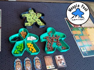 Meeple Token Bowls