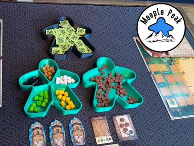 Meeple Token Bowls