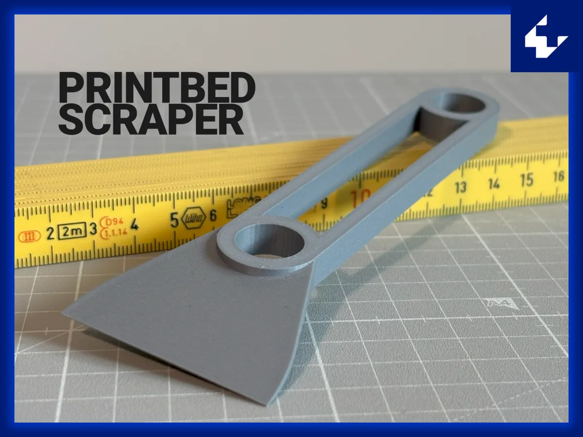 Bambu Lab Bed Scraper - Free 3D Print Model - MakerWorld