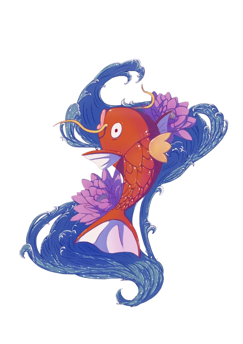 Magikarp Estampe
