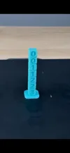 X1C Filament Temperature Test Tower for Flexi Models