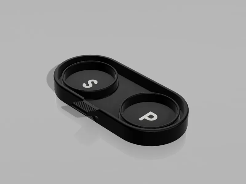 Pepper and salt mill tray V2