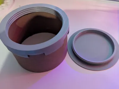 Bambu Spool Refill Cap with threaded top