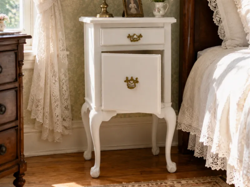 Mini Chippendale Nightstand (opening)