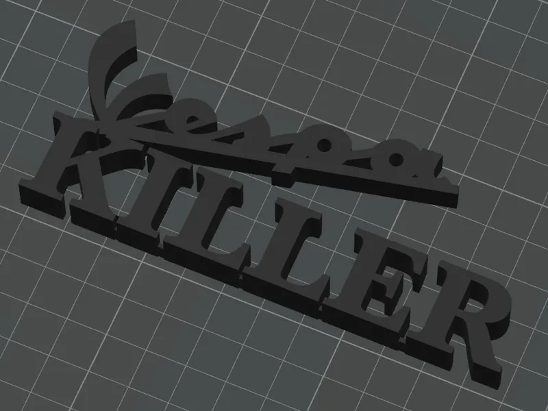 VespaKiller Schriftzug
