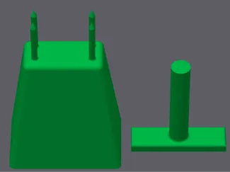 Gardening tool for planting flower flats