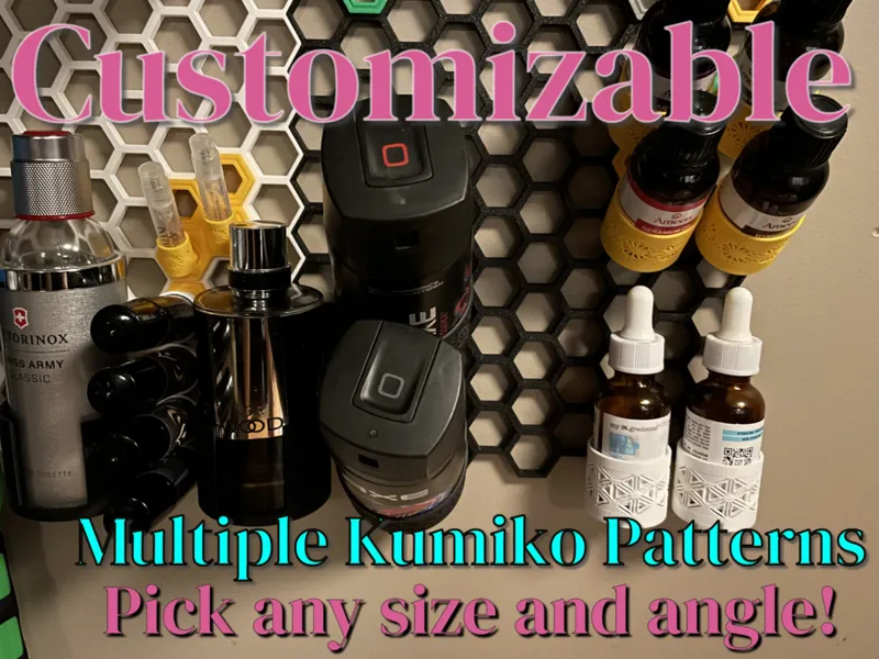 CUSTOMIZABLE cup/bottle holder for HSW