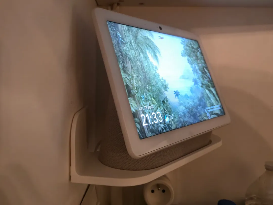 Support d'angle pour Google Nest Hub Max