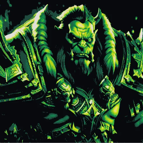 Thrall, der Anführer der Horde - Hueforge
