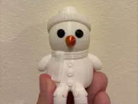 Bonhomme de neige mignon à jambes articulées V2 — photo 1