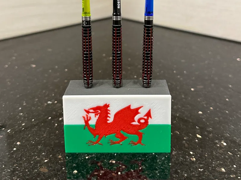 Wales dart stand