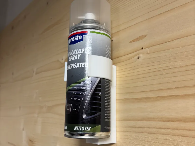 Spray Can Wall Holder