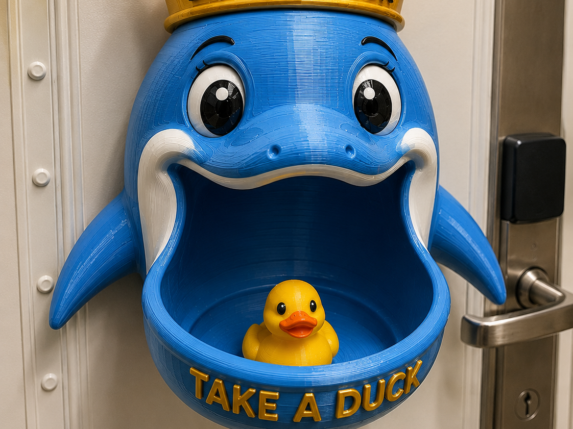 Dolphin Duck Drop Box