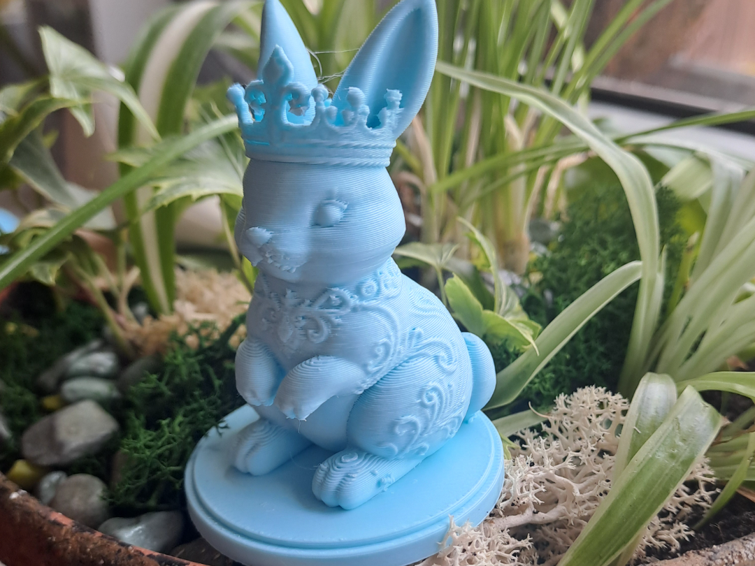 Royal Bunny Ornament