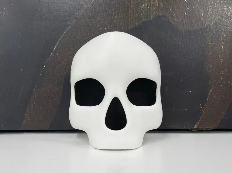 Skull Half Mask