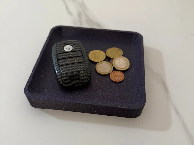 Modern Minimalist Key and Coin Holder
