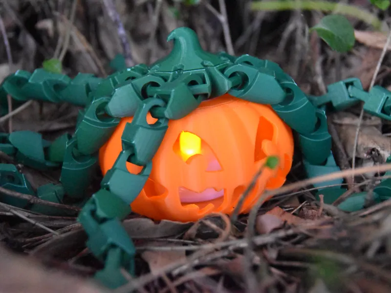 Flexi Jack O' Lantern Vine Monster (AMS optional)