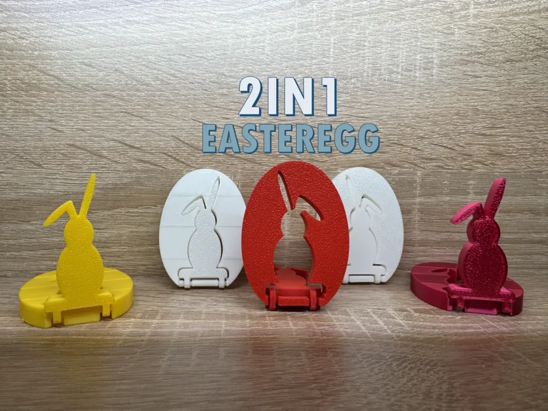 2 in 1 Easter Deko