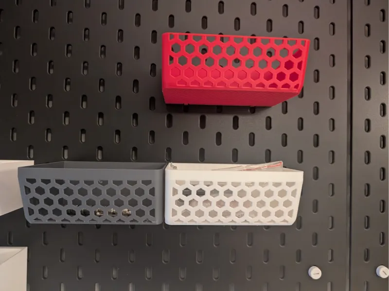 Ikea skadis tray