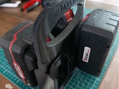 Parkside battery carrier