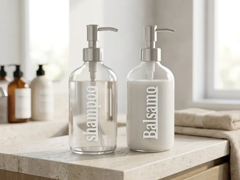 Scritte Organizzazione Bagno - Minimal & Elegante