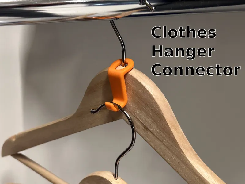 Clothes Hanger Connector | Save Space