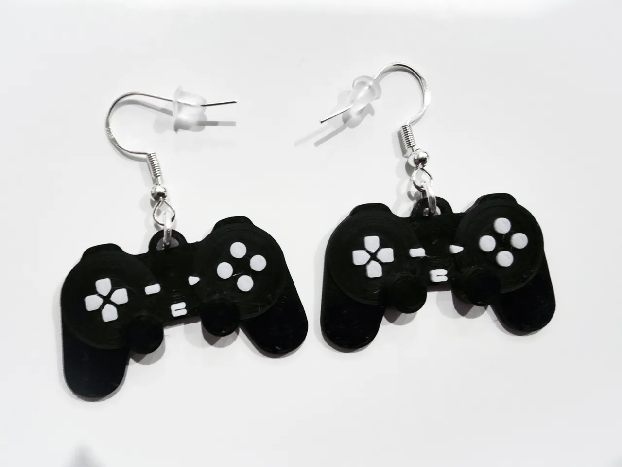 PlayStation Controller Inspired Earrings view 3