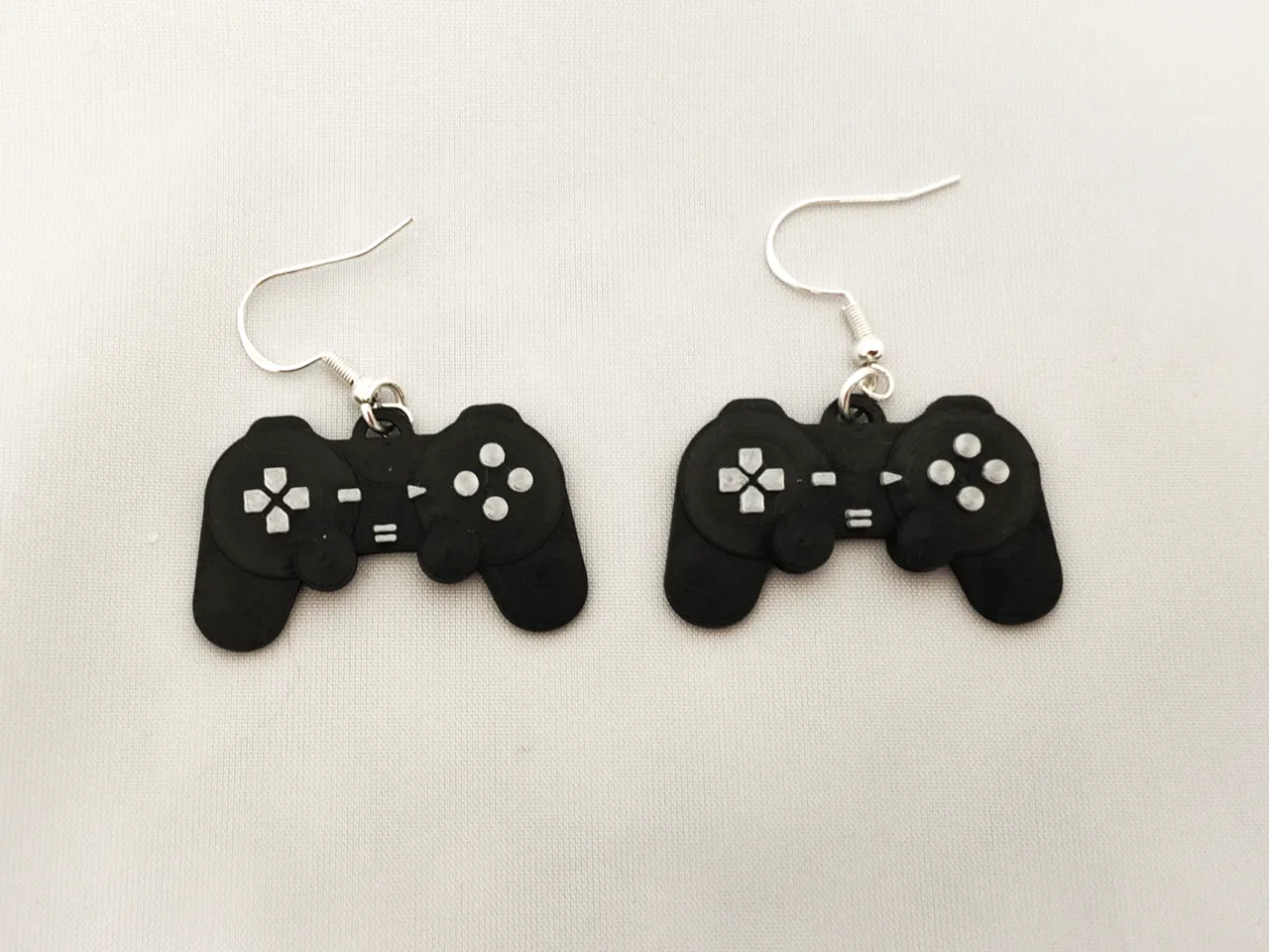 PlayStation Controller Inspired Earrings view 2
