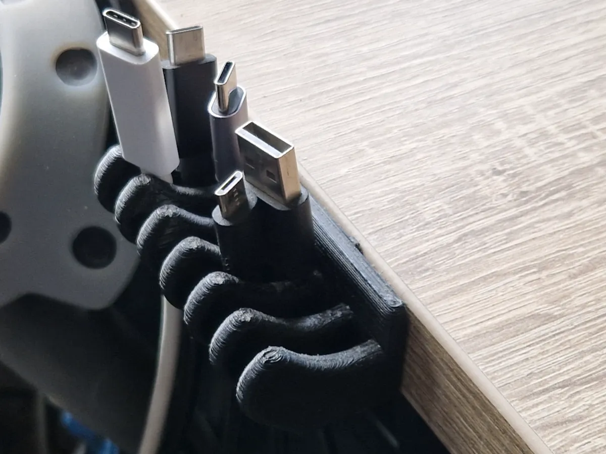 Range-câble USB magnétique