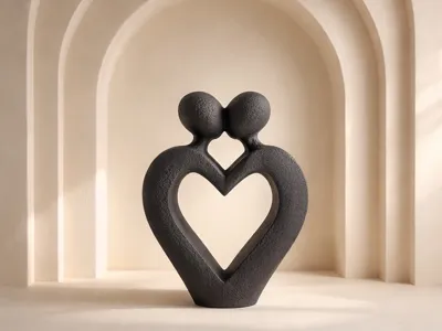Eternal Heart – Symbol of Love & Connection