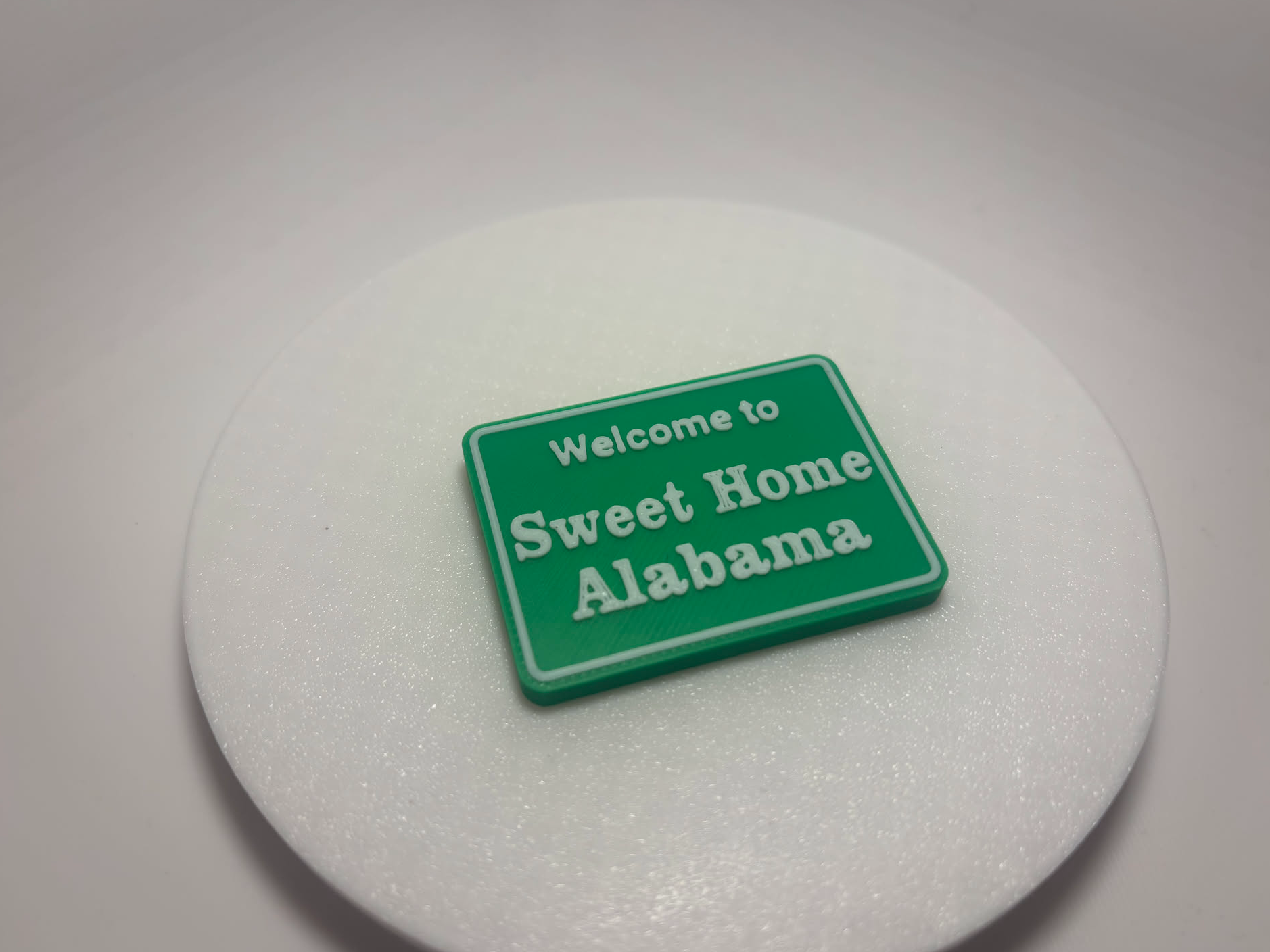 Welcome to Sweet Home Alabama – Fridge Magnet