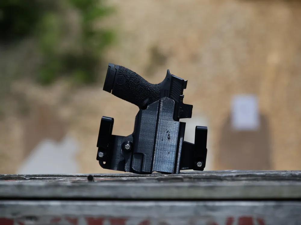 Parametric Shield Parametric IWB Holster for Shield X with TLR-7 - Free 3D Print Model ...