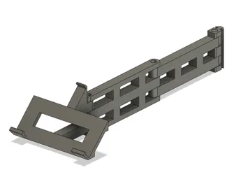 Swivel Sim Racing Keyboard Mount for AluProfiles