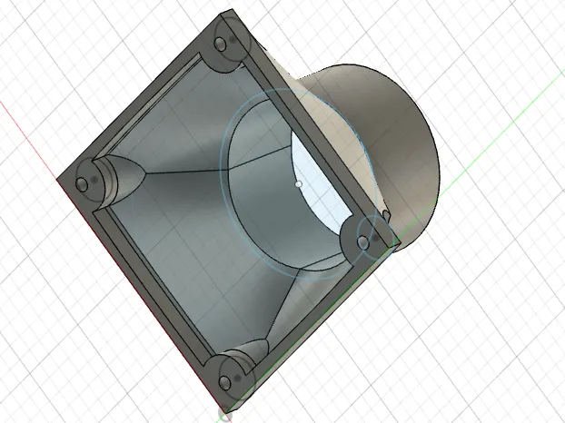 Vent duct reduction 75mm to 50mm, mount fan  